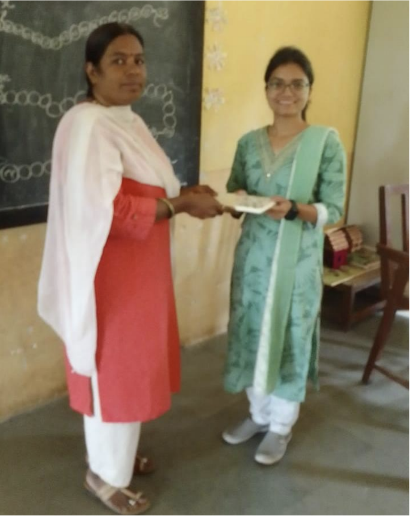 Distribution of Diaries to Teachers