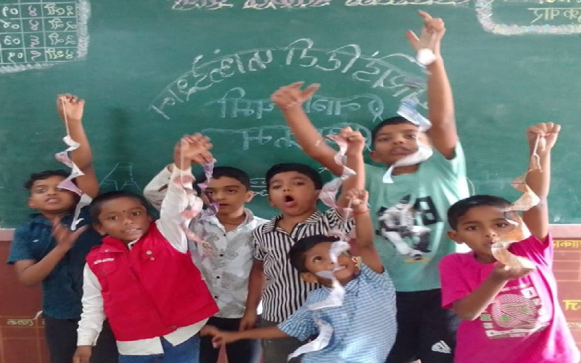 Sankrant Kite Greeting Card Making